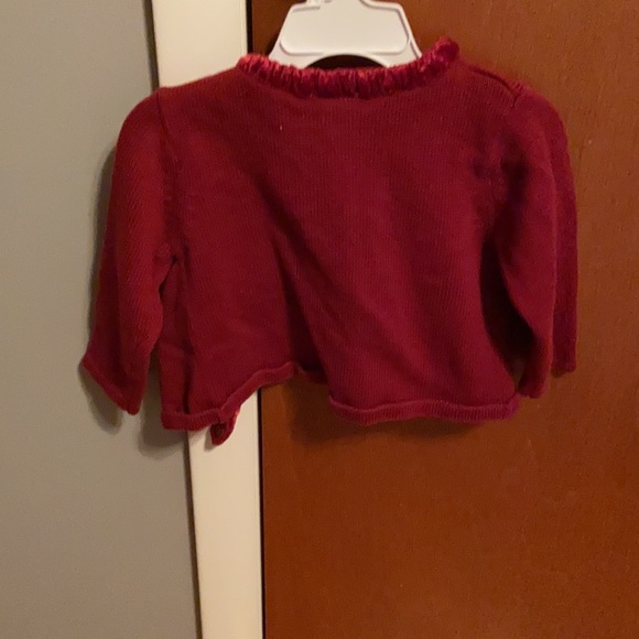 Gymboree Maroon Sweater 12-18 months Holiday Girls - Picture 4 of 4